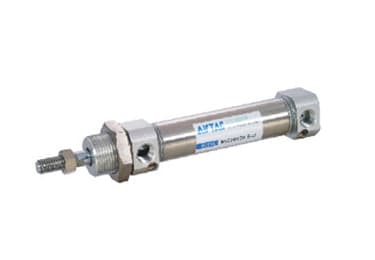 Компактный пневмоцилиндр свободного монтажа AirTAC MU10X10SB — фото товара