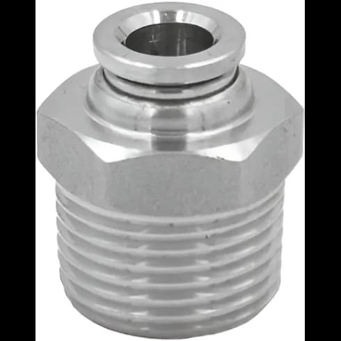 Штуцер цанговый Camozzi X6510-6-1/4-SS316, арт. X6510 6-1/4 SS316 — фото товара