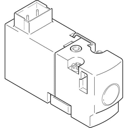 Распределитель с электроуправлением Festo MHA1-M4H-3/2G-0,6-TC