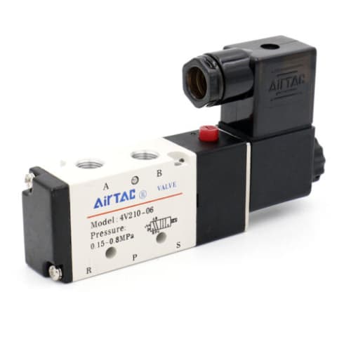 Распределитель с электроуправлением AirTAC 4V210-06F
