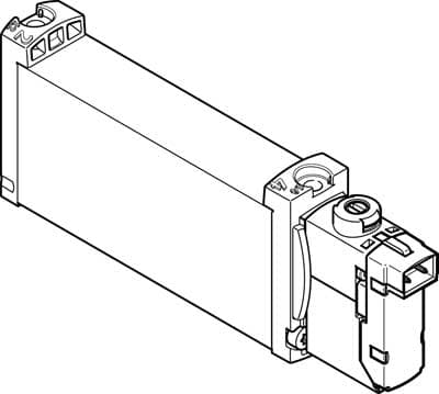Распределитель с электроуправлением Festo VUVG-B14-M52-MZT-F-1H2L-W1