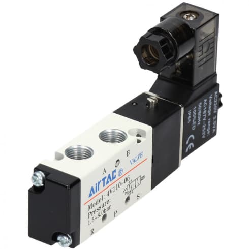 Распределитель с электроуправлением AirTAC 4V110-06E