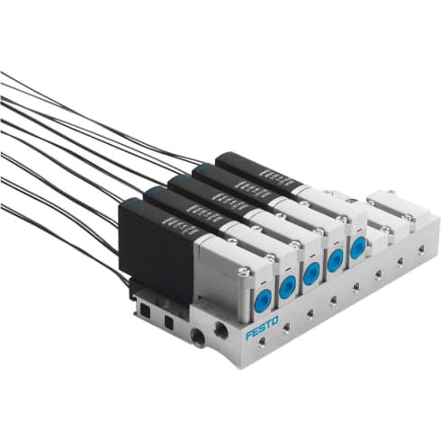Распределитель с электроуправлением Festo MHA2-MS1H-3/2G-2-K