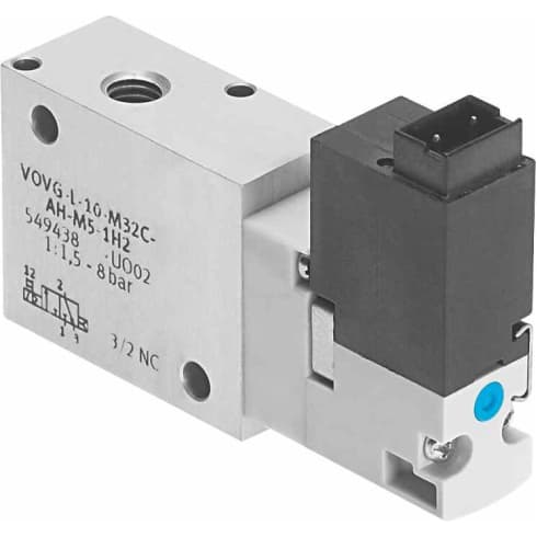 Распределитель с электроуправлением Festo VOVG-S12-M32C-AH-M5-1H3