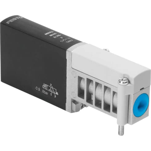 Распределитель с электроуправлением Festo MHA3-MS1H-3/2G-3