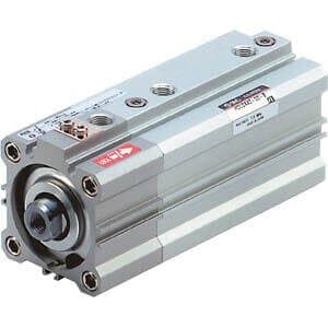 Компактный цилиндр с воздушным демпфированием и стопором SMC RLQA32-30-B