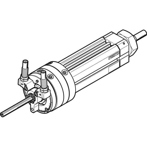 Поворотно-линейный модуль Festo DSL-32-50-270-CC-A-S20-KF-B