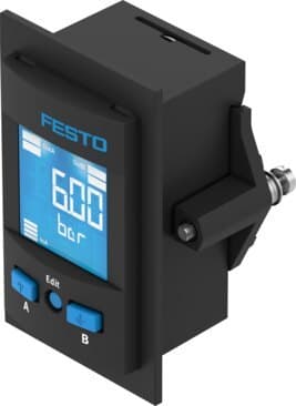 Датчик давления SPAU-P10R-F-Q6-L-PNLK-PNVBA-M12 Festo — заводское изображение исполнения