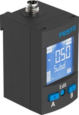 Датчик давления SPAU-P16R-H-G18FD-L-PNLK-PNVBA-M12U Festo — заводское изображение исполнения