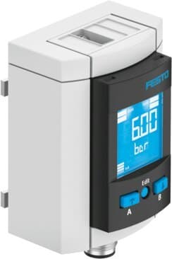 Датчик давления SPAU-P10R-MS6-F-L-PNLK-PNVBA-M8D Festo — заводское изображение исполнения