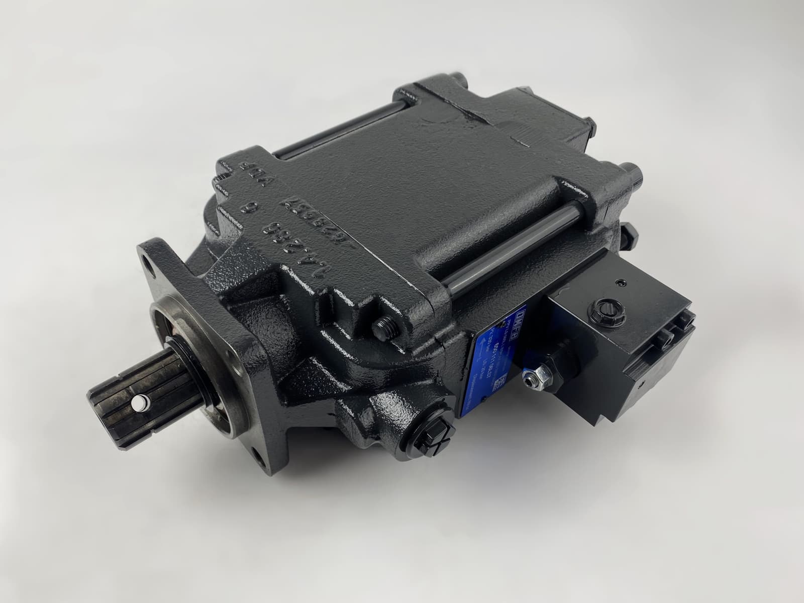 Насос аксиально-поршневой регулируемый PPV60 Левый ISO ADJUST OMFB 65011106LS7 | 375 bar, 500-2500 об/мин, патрубки раздельно