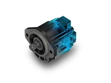 Насос шестерённый PLP20.14D0-03S1-LBE/BC-N-EL-FS 02011644 CASAPPA / 14,53 см3; 250 БАР; 500-3500 об/мин; фланец SAE ″A″ 2 болты (S1); вал SAE ″A″ шлиц (03)
