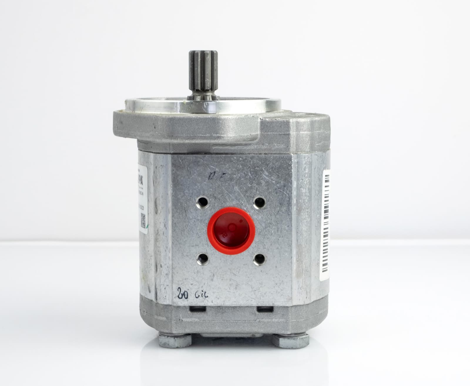 Насос шестерённый PLP20.20D0-03S1-LBE/BC-N-EL-FS 02011648 CASAPPA / 21,14 см3; 200 БАР; 500-3000 об/мин; фланец SAE ″A″ 2 болты (S1); вал SAE ″A″ шлиц (03)