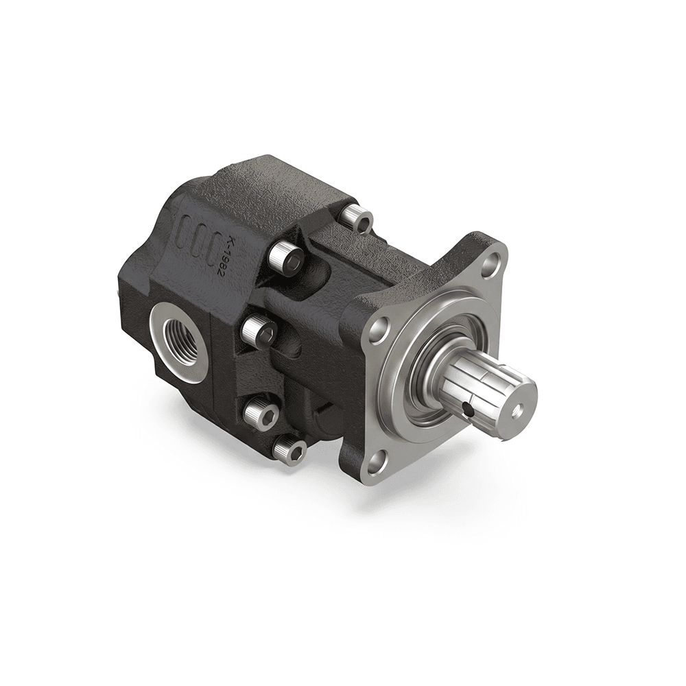 Насос шестерённый EHASS 17 LEFT ISO G30017SF111, 17 см³/об, 300 бар | Kazel, Турция