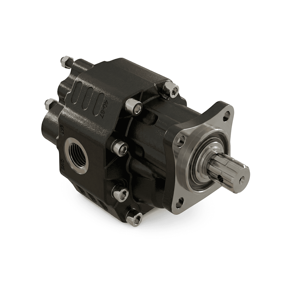 Насос шестерённый GANI 133 BD-4P TRC G40133SF335, 133 см³/об, 220 бар | Kazel, Турция