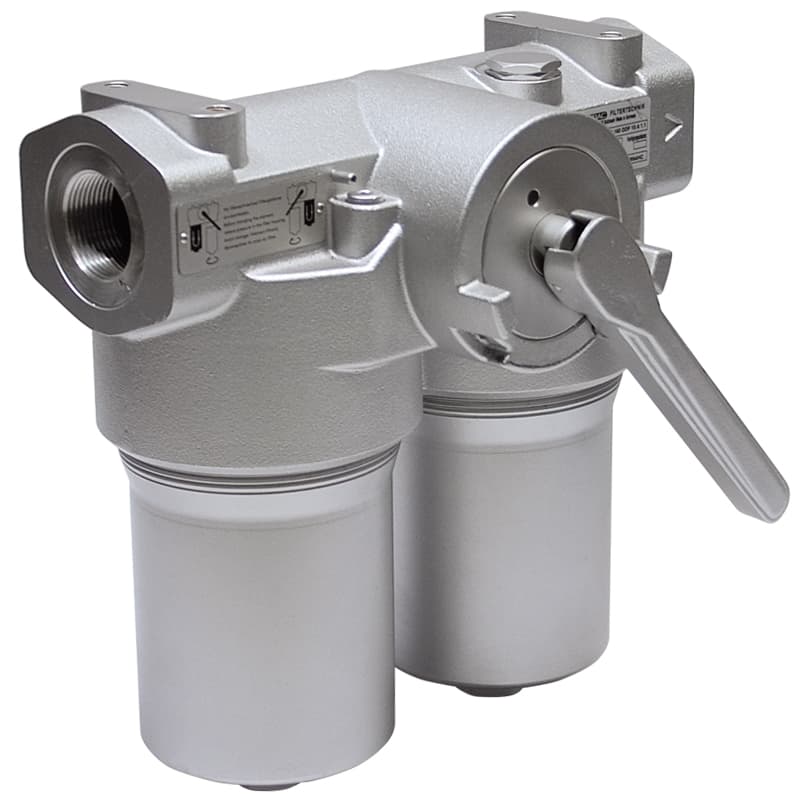 Фильтр гидравлический линейный сдвоенный FLNDBN/HC400DDK10D1.X/-L24 HYDAC