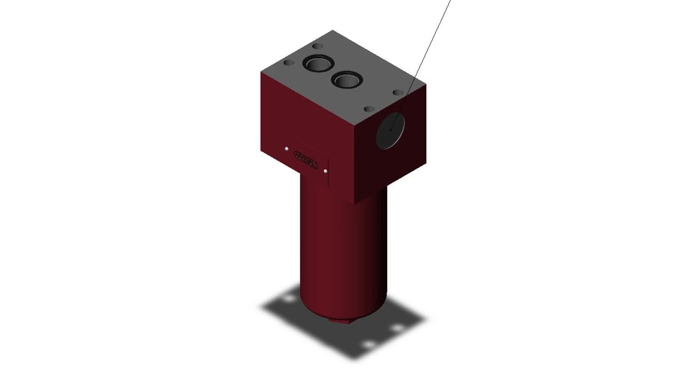 HYDAC DFP 110 Q B XX A 1.0 /-V-B6 — типовая иллюстрация