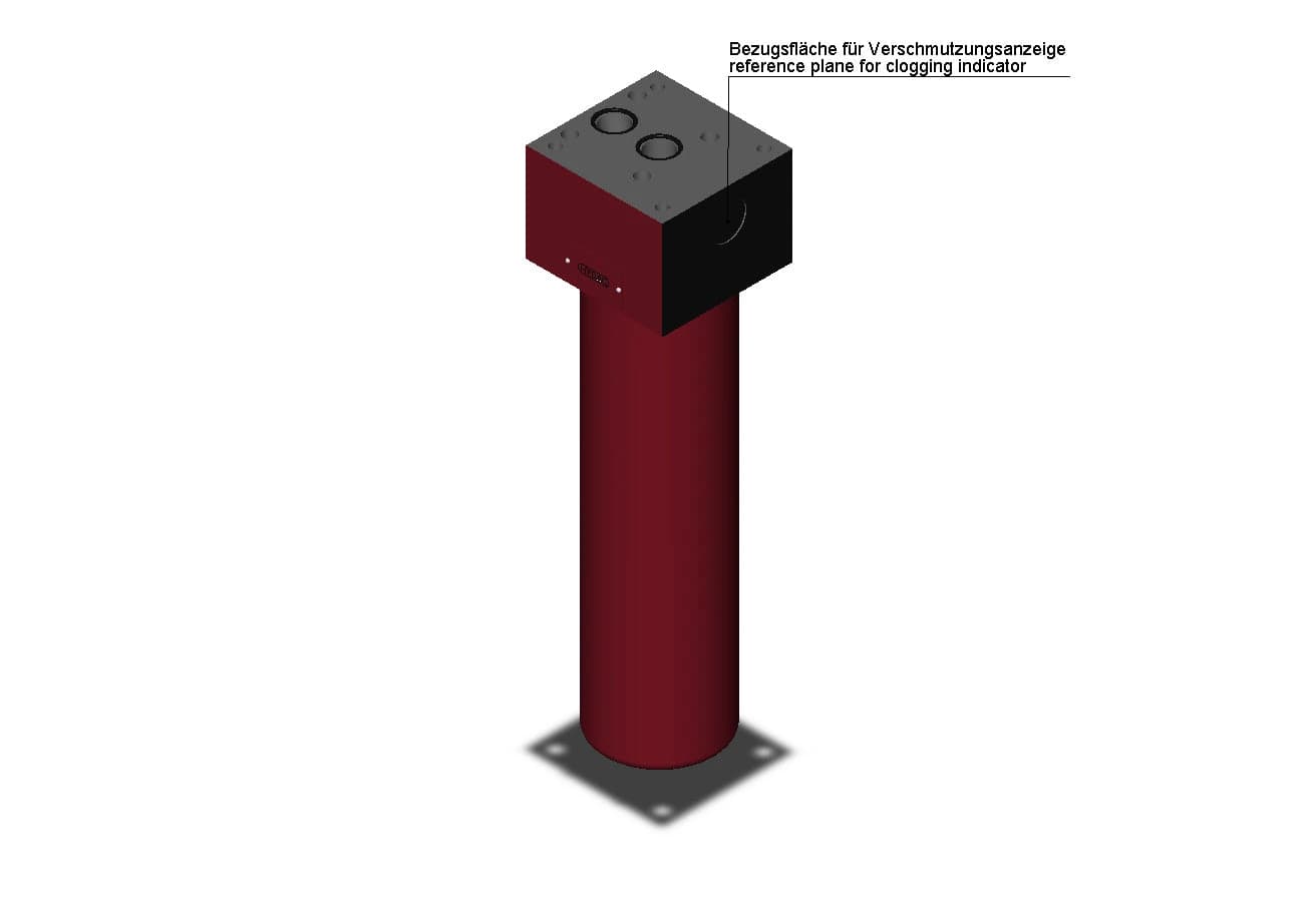 HYDAC DFP ON 280 Q C 10 BM 1.0 /-B6 — типовая иллюстрация