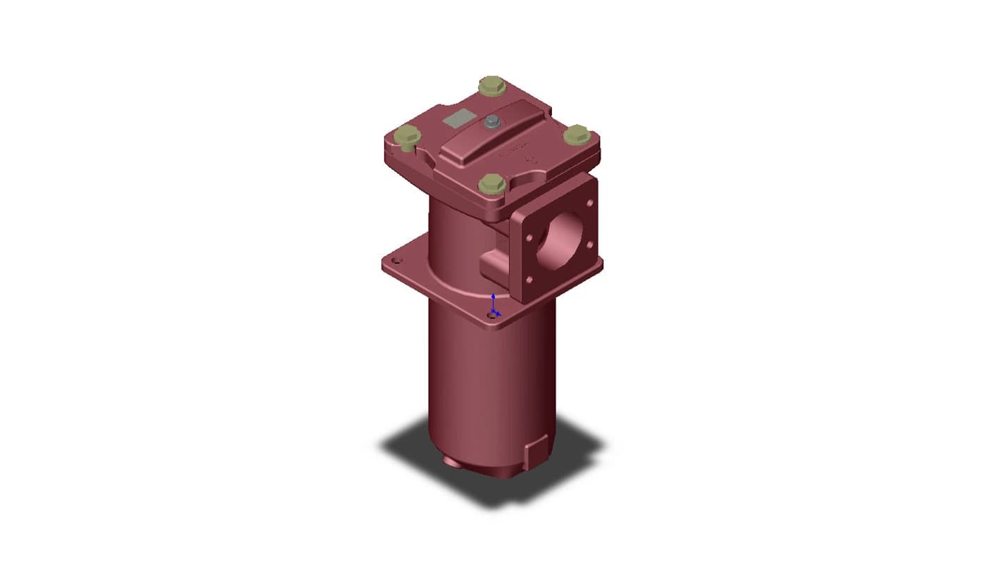 HYDAC RF ON 1300 V P 5 LZ 1.1 — типовая иллюстрация