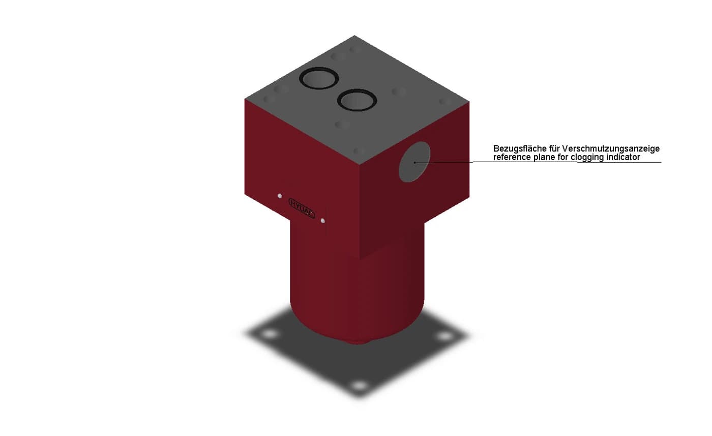 HYDAC DFP 160 Q C XX A 1.0 /-SO184 — типовая иллюстрация