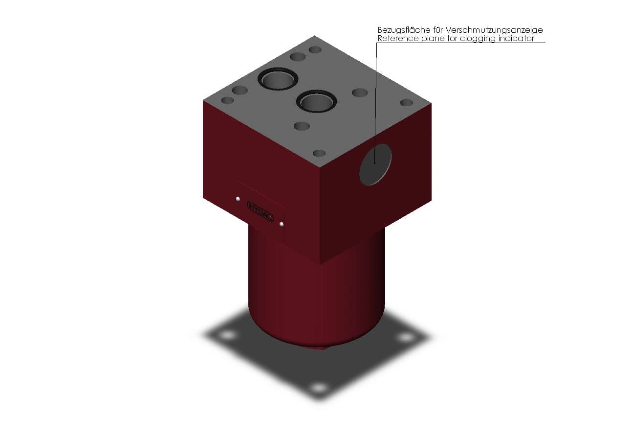 HYDAC DFP BH/HC 160 Q C 10 D 1.0 /-L24 — типовая иллюстрация