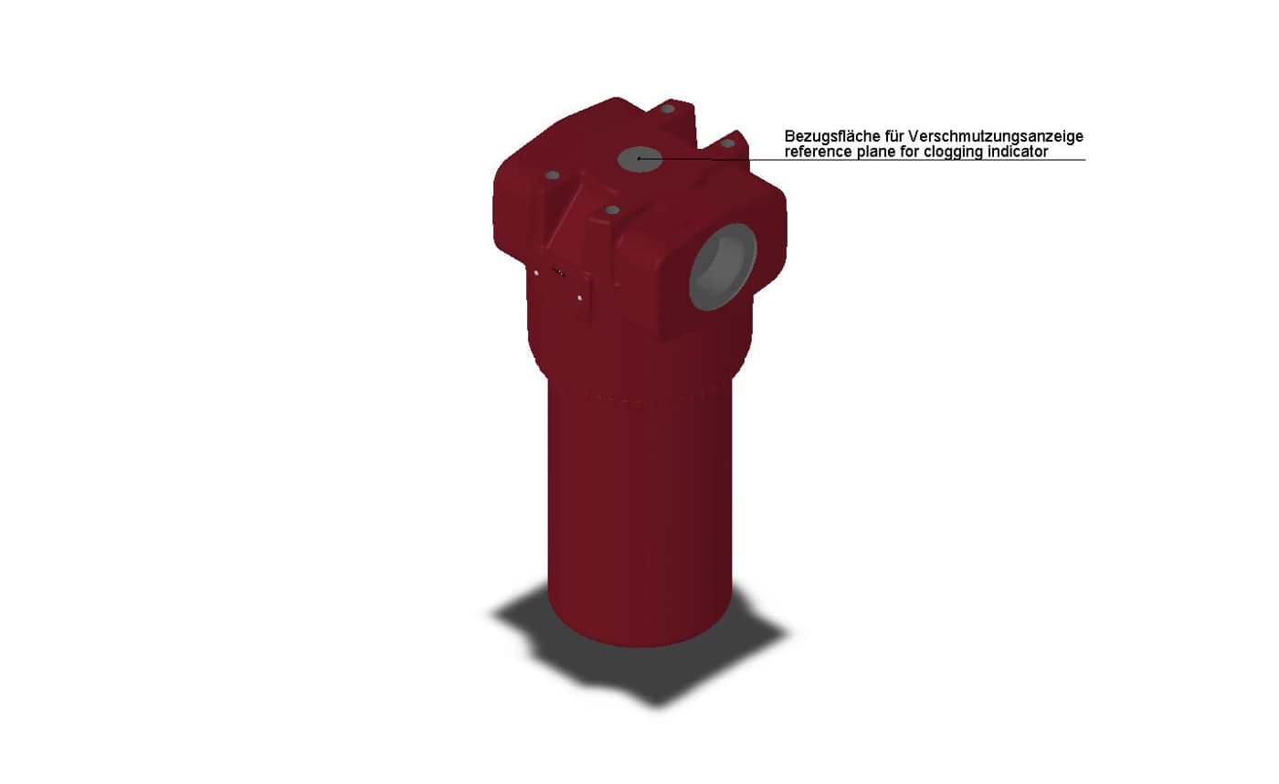 HYDAC DF ON 500 T F 3 D 1.0 /-LED — типовая иллюстрация