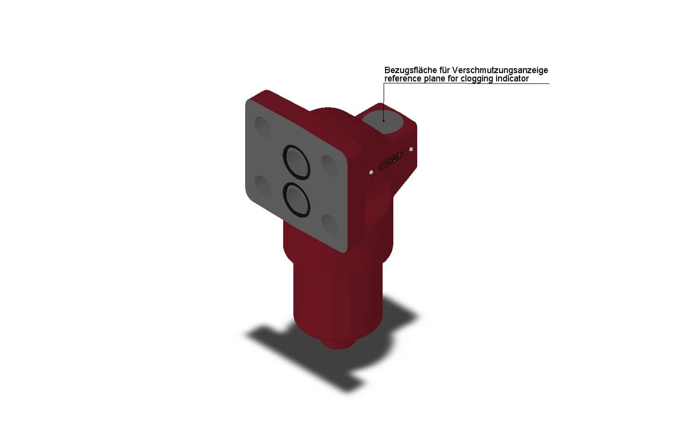 HYDAC DF 60 Q E XX A 1.0 /-B6-SO184 — типовая иллюстрация