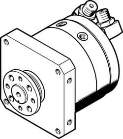 Поворотный пневмопривод DSM-T-63-270-P-FW-A-B Festo — изображение серии