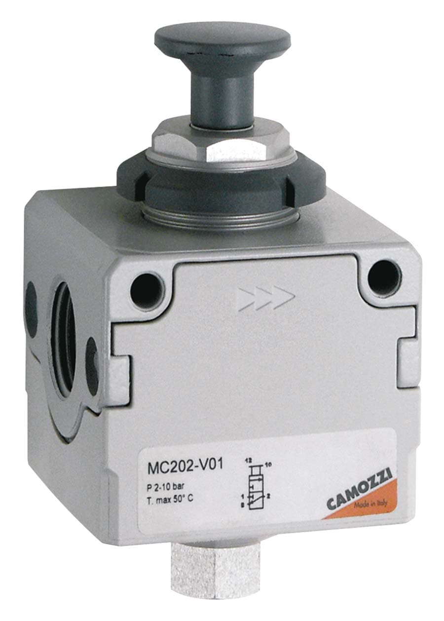 Запорный пневматический клапан MC104-V01 Camozzi — изображение серии