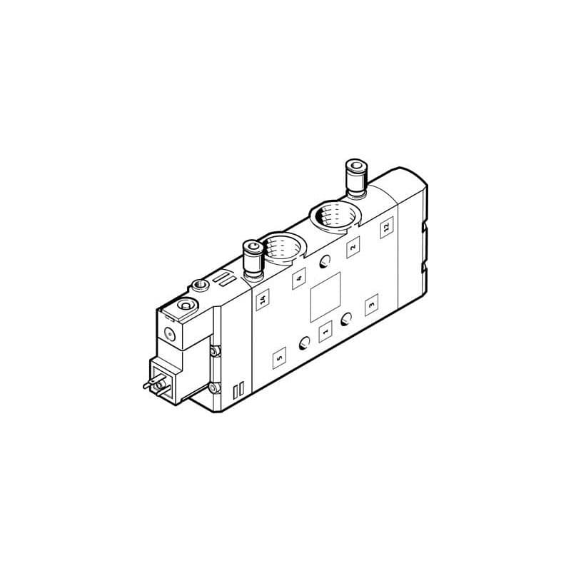 Пневмораспределитель CPE24-M3H-5LS-3/8 Festo — изображение серии