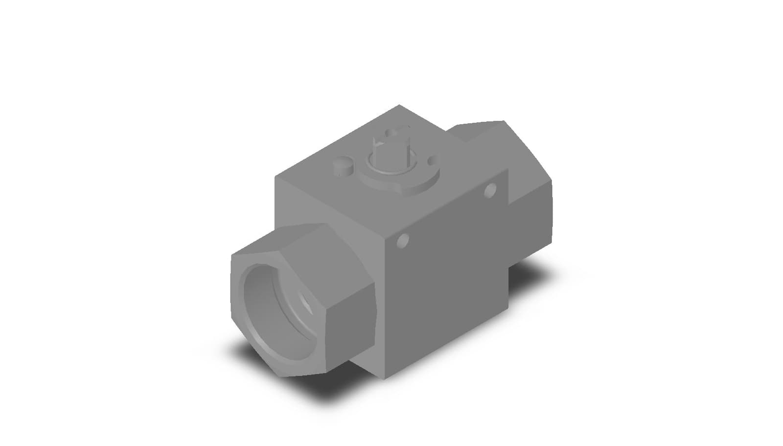 Блочный шаровой кран 4318080 HYDAC — изображение серии