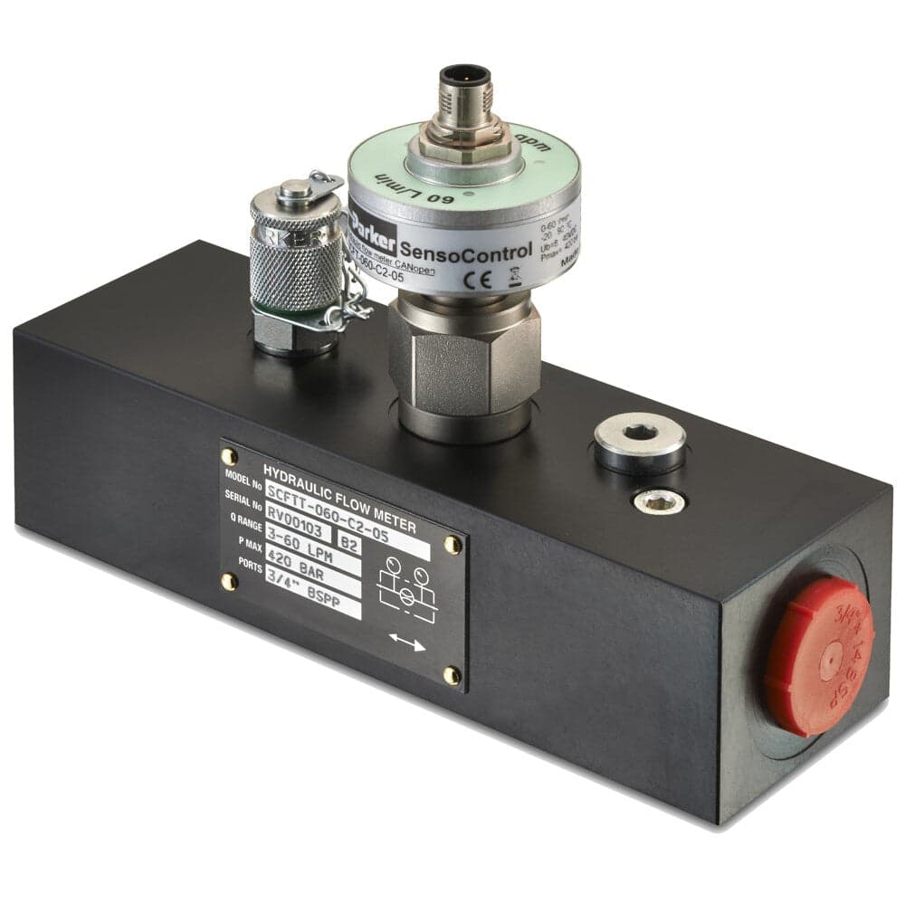 Датчик расхода гидравлики SCFTT-150-DRV-C2-05 Parker — изображение серии