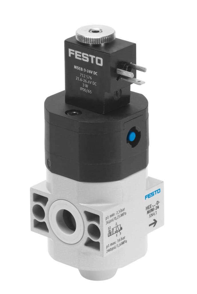 Пневматический клапан HEE-D-MINI-24 Festo — изображение серии