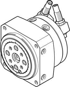 Поворотный пневмопривод DSM-40-270-CC-HD-A-B Festo — изображение серии