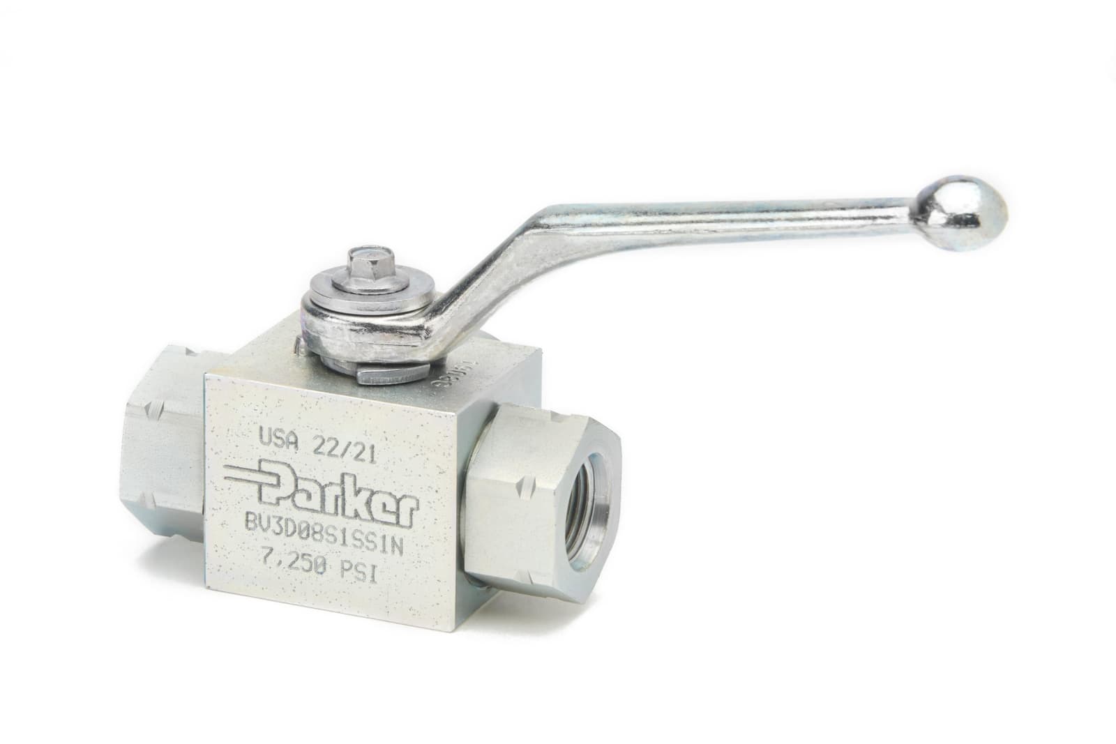Трёхходовой шаровой кран BV3D04N1KK1VA Parker — изображение серии