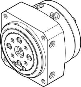 Поворотный пневмопривод DSM-63-270-HD-A-B Festo — изображение серии