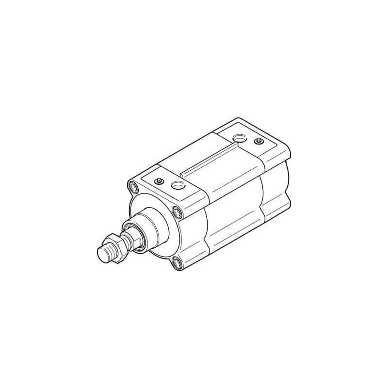 Пневмоцилиндр DSBF-C-80-50-PPVA-N3-R Festo — изображение серии