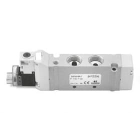 Распределитель с электропневматическим управлением Camozzi D2EVA-MR-T/D2CVA-MR-T