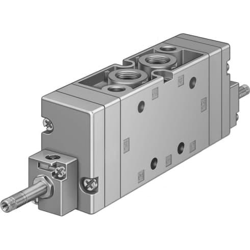 Распределитель с электроуправлением Festo MFH-5/3G-3/8-B-EX