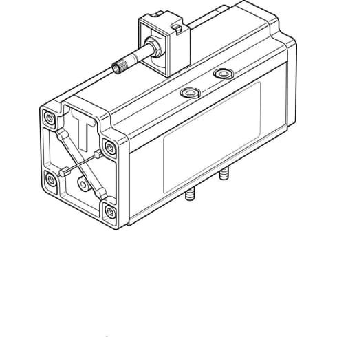 Распределитель с электроуправлением Festo MDH-5/2-3/4-D-4-24DC