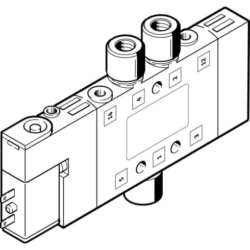 Распределитель с электроуправлением Festo CPE10-M1BH-5L-M5