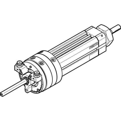 Поворотно-линейный модуль Festo DSL-32-25-270-P-A-S20-B