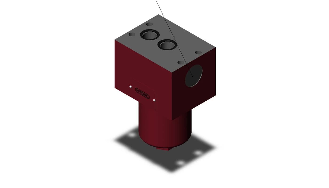HYDAC DFP ON 60 Q B 20 C 1.0 /-B6 — типовая иллюстрация