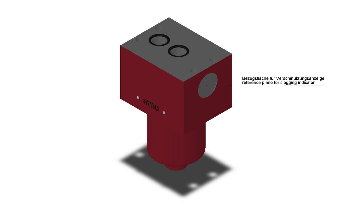HYDAC DFP 60 Q B XX A 1.0 /-SO184 — типовая иллюстрация