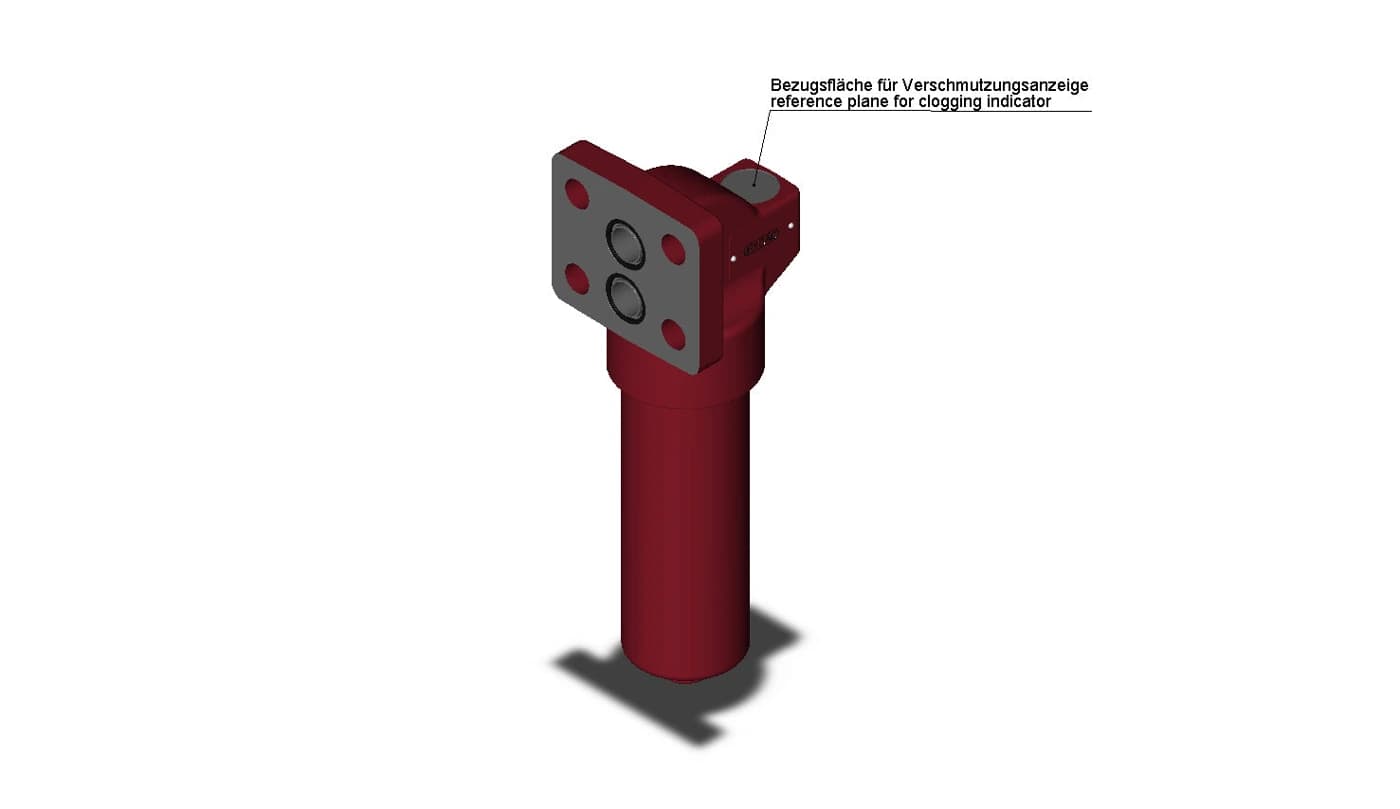 HYDAC DF 140 Q E XX A 1.0 /-B6-SO184 — типовая иллюстрация