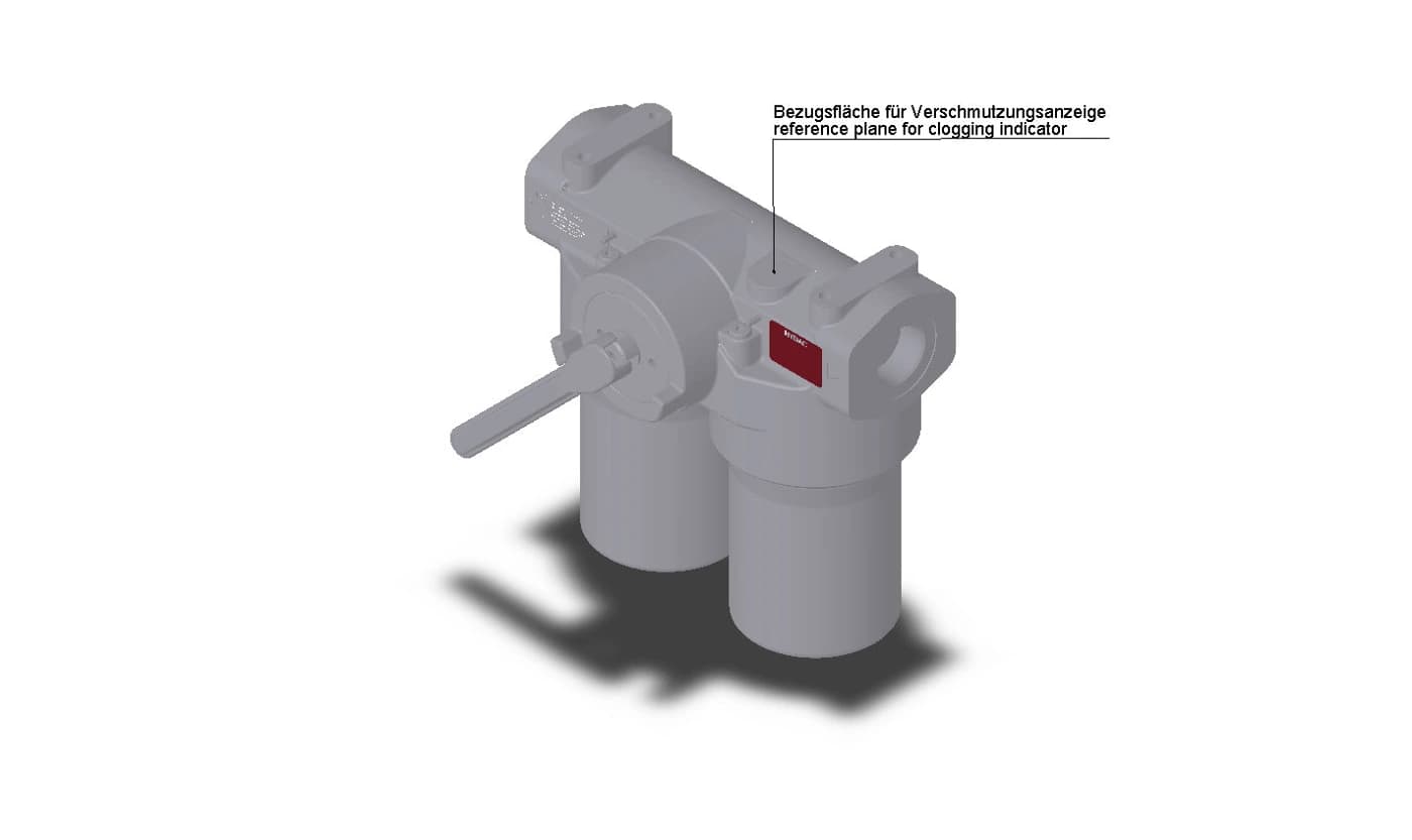 HYDAC FLND BN/HC 160 DDE 25 B 1.2 — типовая иллюстрация
