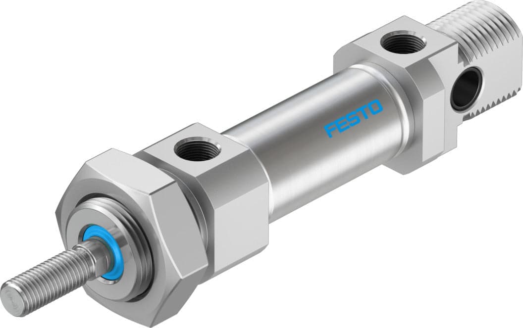 Круглый пневмоцилиндр DSNU-20-10-PPS-A Festo — изображение серии