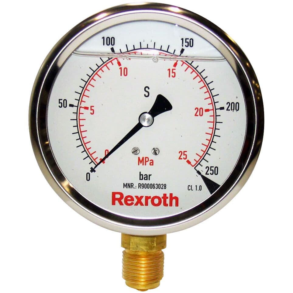 Гидравлический манометр R900034024 Bosch Rexroth — изображение серии