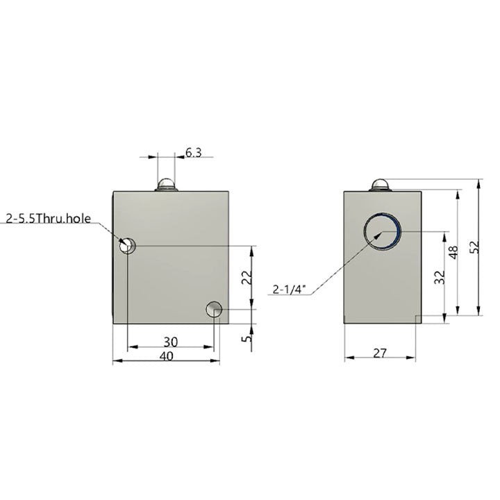 Ручной клапан AirTAC CM3B08T