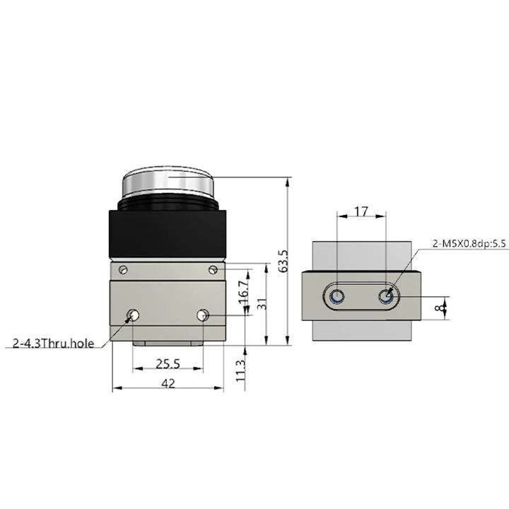 Ручной клапан AirTAC CM3PF05B